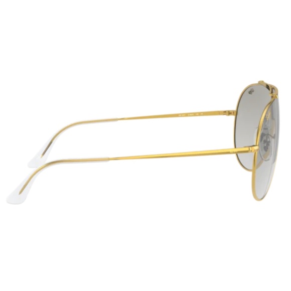 RAY-BAN WINGS RB3597 Aviator Shield Silver-Mirror/Gold (NEW) RARE $250 MSRP - Picture 2 of 6